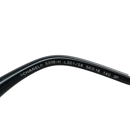 Chanel Pearl Sunglasses 5338-H Black 5 of 7