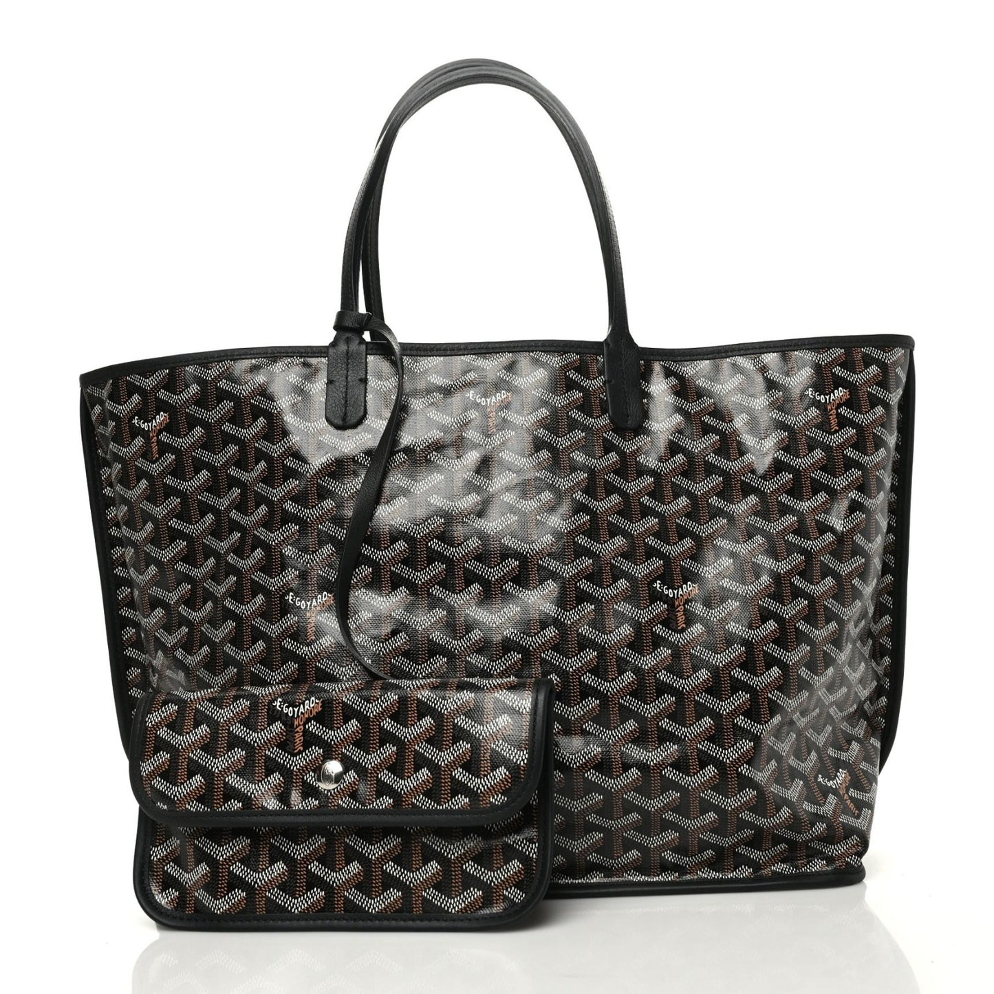 Goyardine Reversible Anjou PM Black