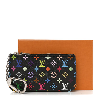 Louis Vuitton LV X TM Monogram Multicolor Key Pouch Black 7 of 7