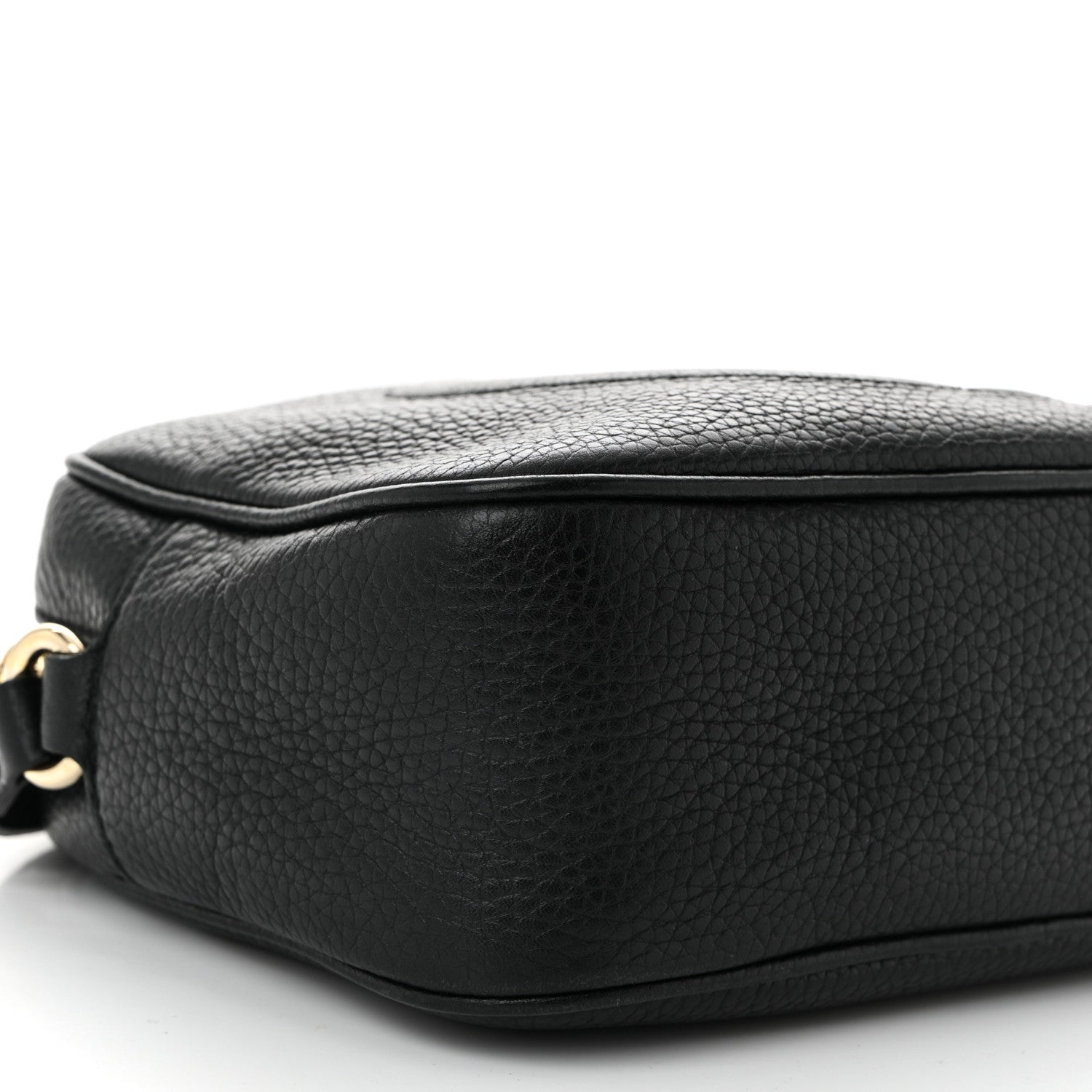 Gucci Pebbled Calfskin Small Soho Disco Bag Black 9 of 10