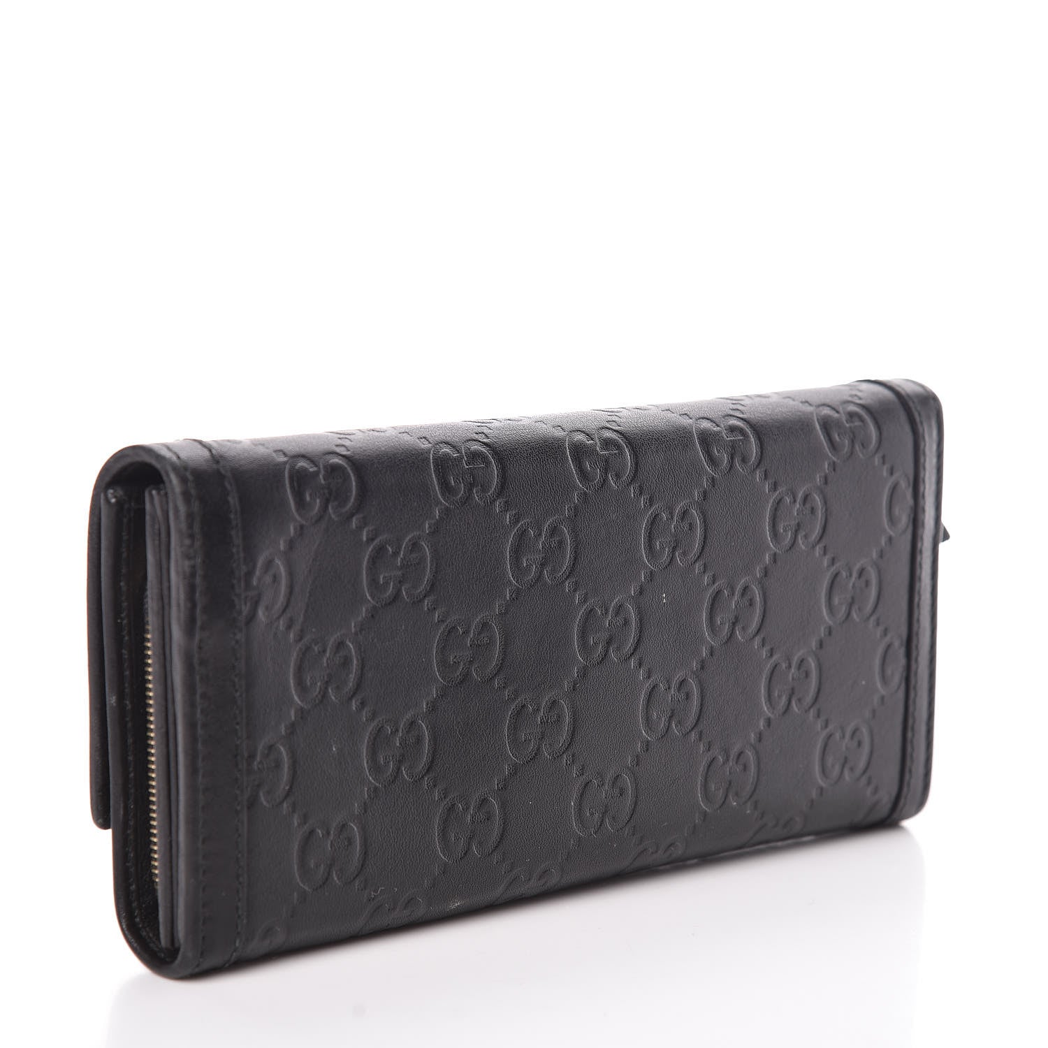 Gucci Guccissima Sukey Continental Wallet Continental Wallet Black 3 of 6