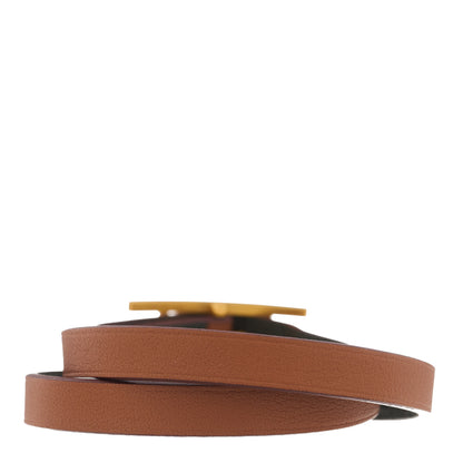 Hermes Swift Behapi Double Tour Bracelet Black Gold 3 of 8