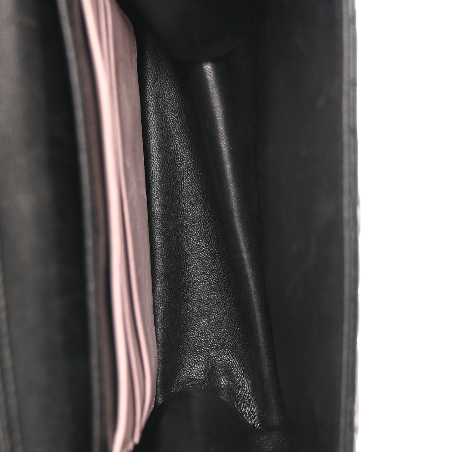 Lambskin Cannage Mini Miss Dior Flap Black