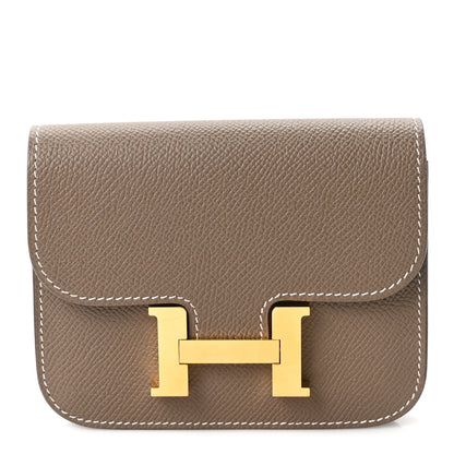 Hermes Epsom Constance Slim Wallet Etoupe 1 of 11
