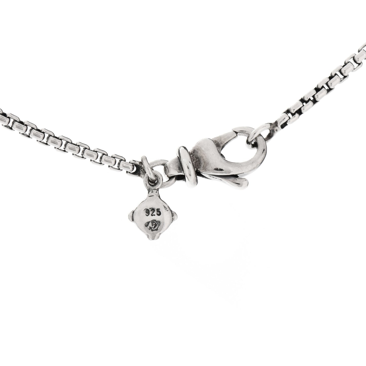 Sterling Silver Cultured Pearl Diamond X Drop Pendant Necklace