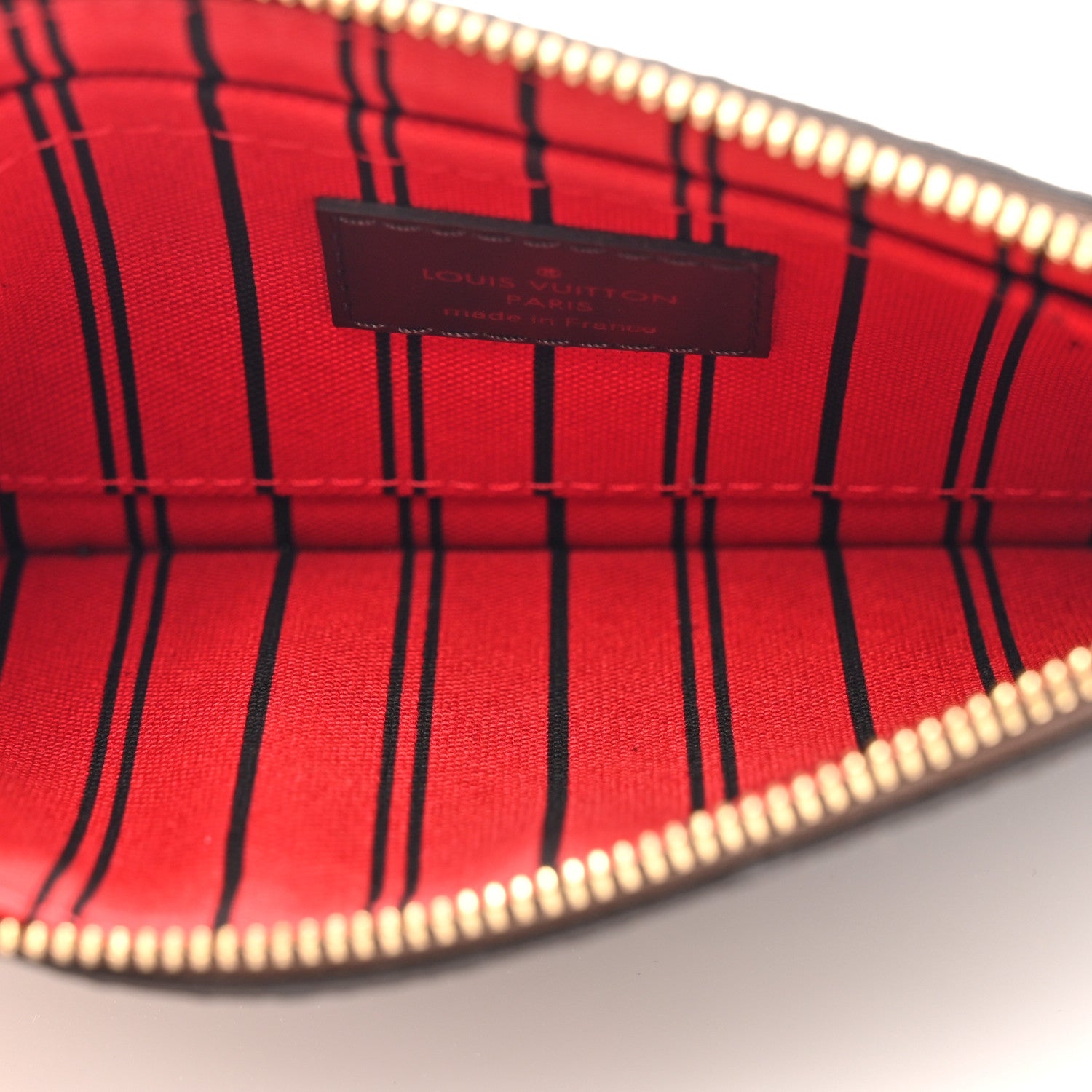 Louis Vuitton Damier Ebene Neverfull PM Pochette 5 of 12
