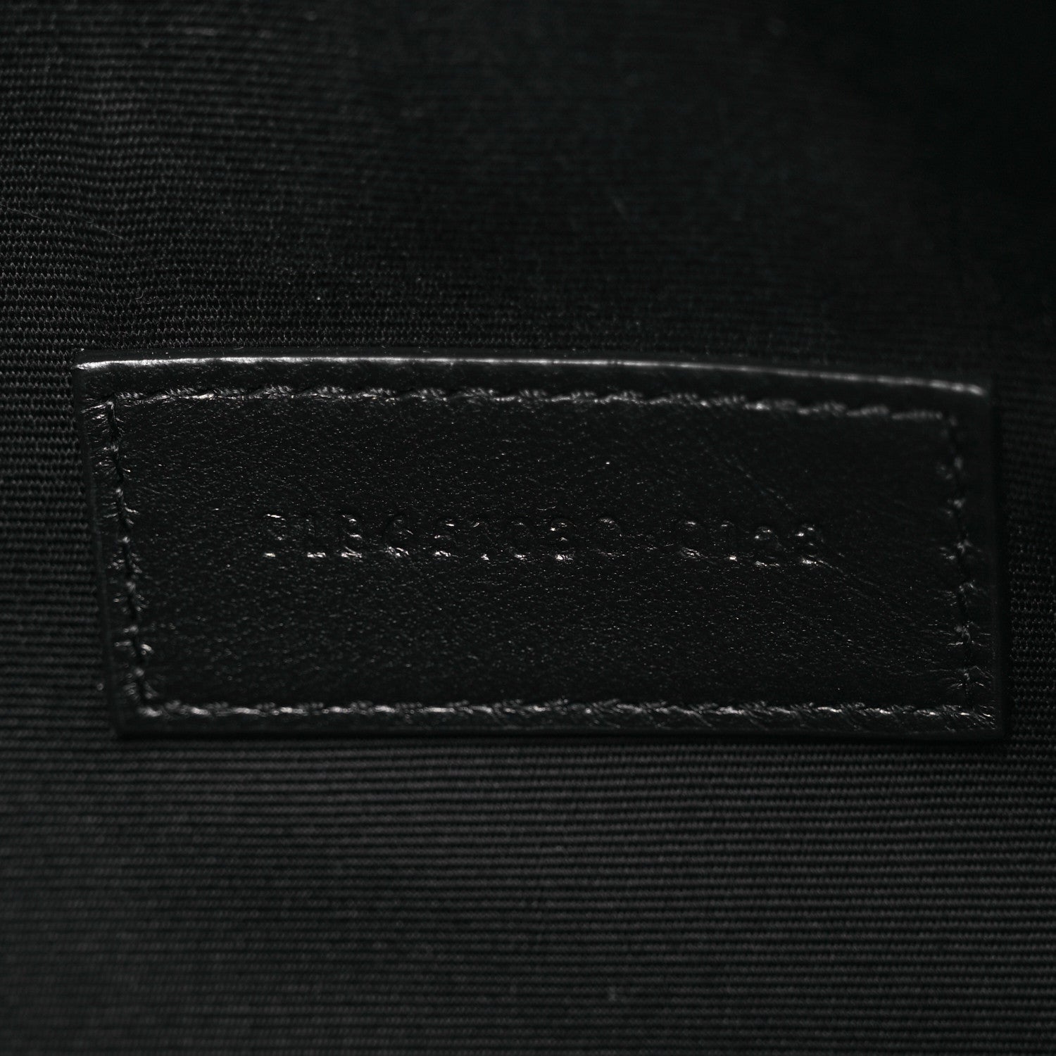 Saint Laurent Grain De Poudre Textured Mixed Matelasse Triquilt Monogram Clutch Blanc Vintage 7 of 7