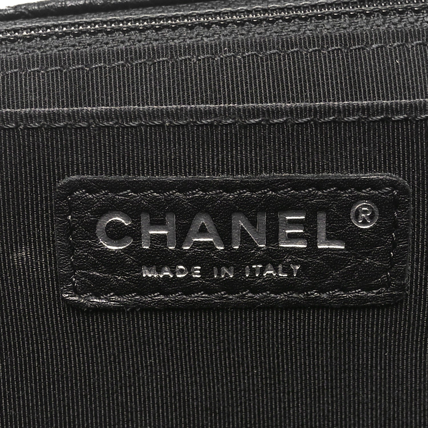 Chanel Grained Calfskin Quilted Small XXL Travel Flap Bag Black 6 of 10