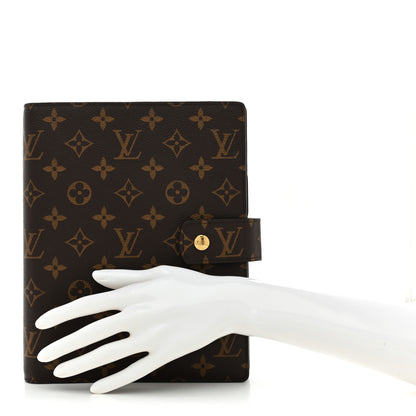 Louis Vuitton Monogram Large Ring Agenda Cover 2 of 6