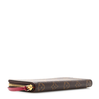 Louis Vuitton Monogram Clemence Wallet Fuchsia 4 of 14