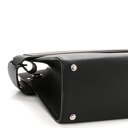 Givenchy Grained Calfskin Small Horizon Satchel Black 8 of 10