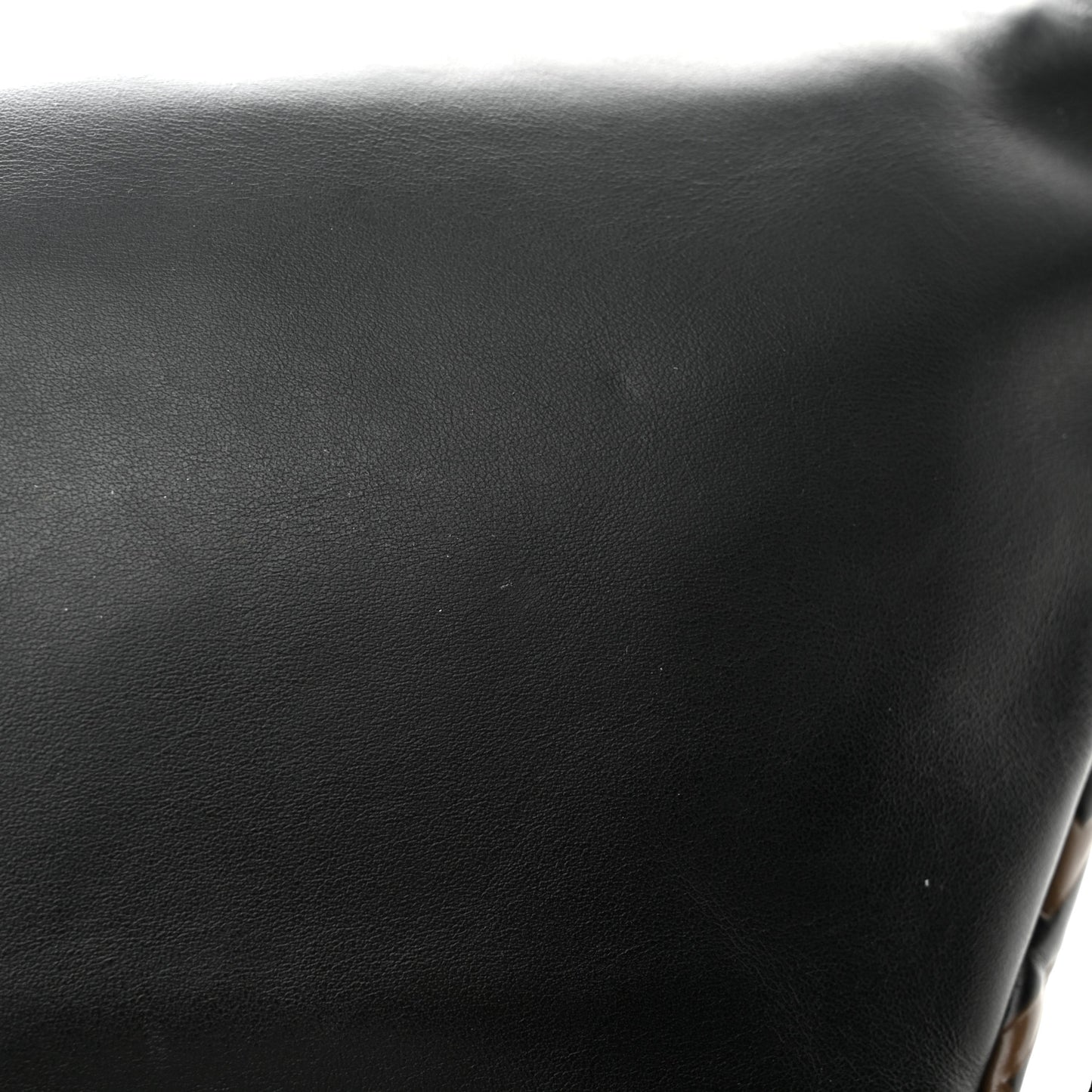 Vitello Century Bi-Color FF 1974 Embossed Belt Bag Maya Black