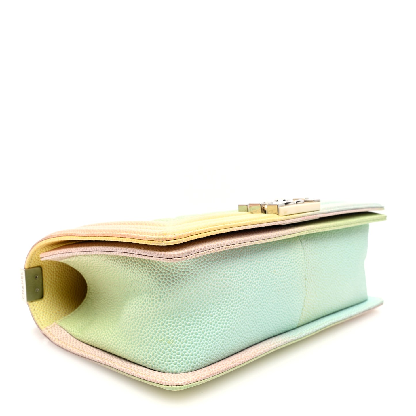 Caviar Quilted Medium Cuba Rainbow Boy Flap Multicolor