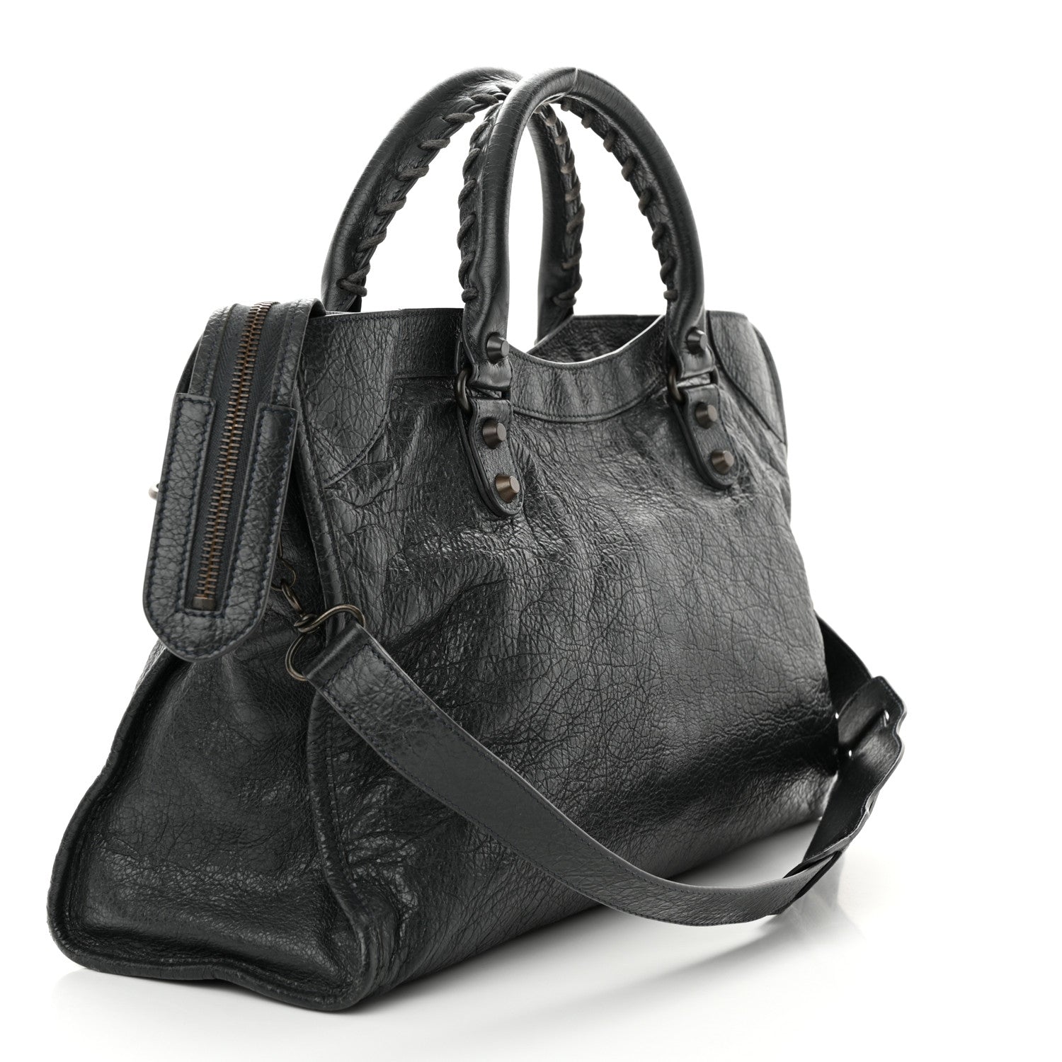 Balenciaga Agneau Classic Hardware City Anthracite 4 of 12