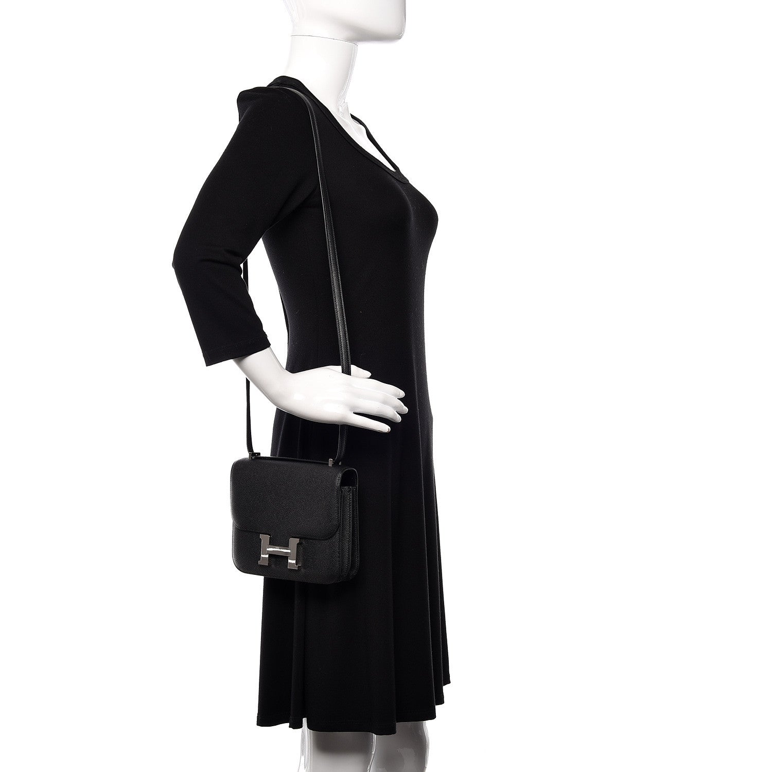 Hermes Epsom Constance 18 Black 2 of 20