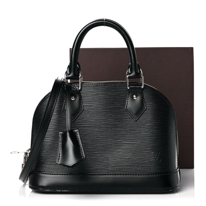Louis Vuitton Epi Alma BB Black 12 of 12