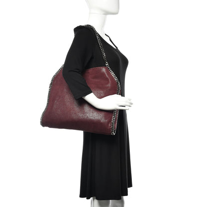 Stella McCartney Shaggy Deer Small Falabella Tote Plum 2 of 9