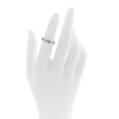 Tiffany Sterling Silver Narrow Atlas Ring 48 4.5 2 of 4