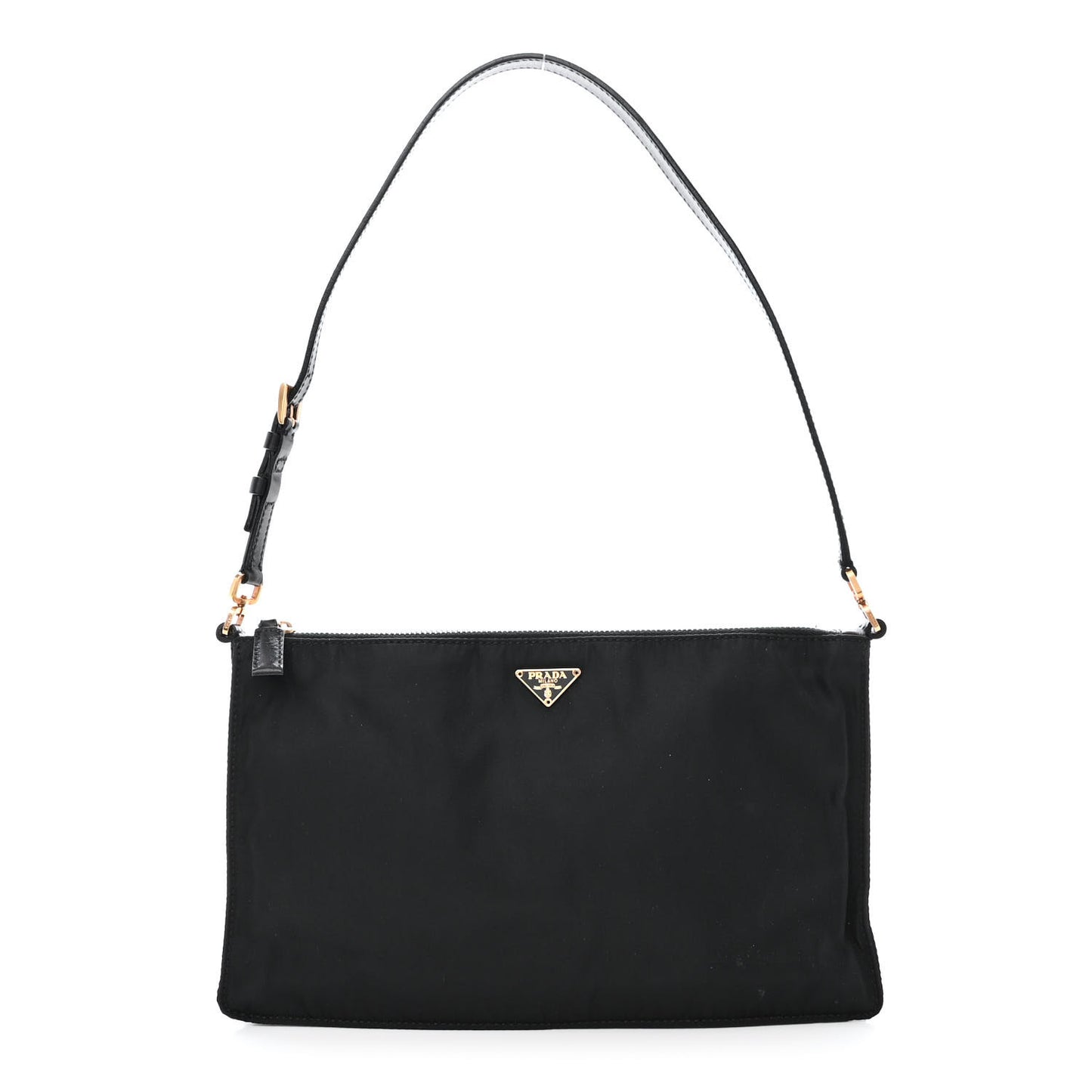 Tessuto Nylon Saffiano Pochette Black