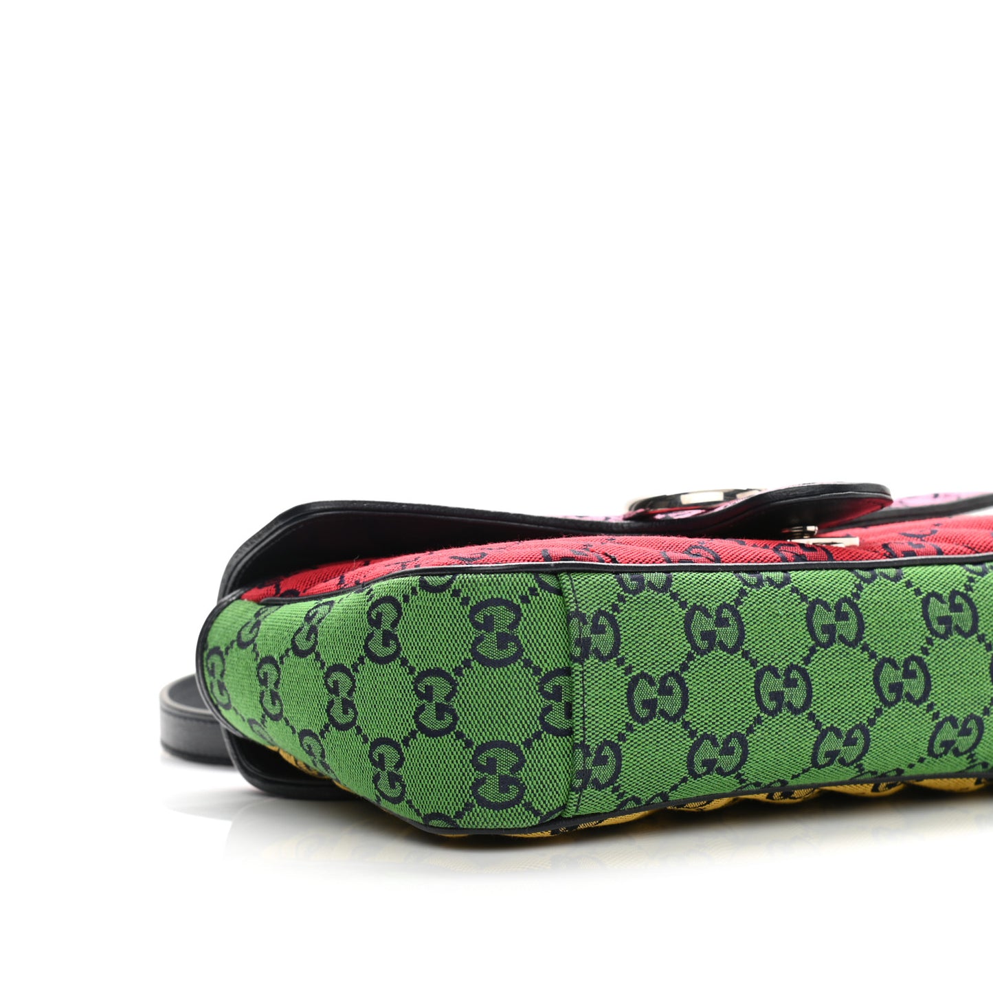 Monogram Multicolor Matelasse Diagonal Small GG Marmont Shoulder Bag Pink Blue Red Yellow Green