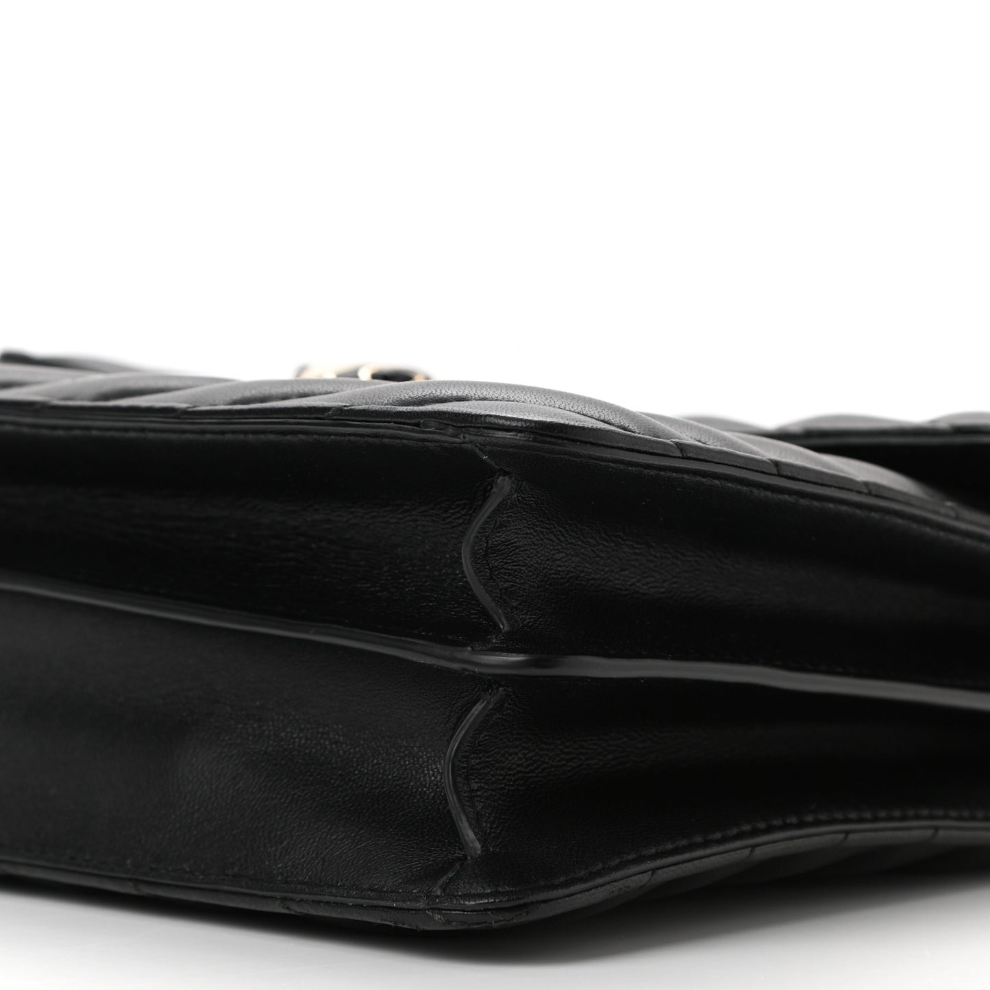 Calfskin Quilted Serpenti Forever Shoulder Bag Black