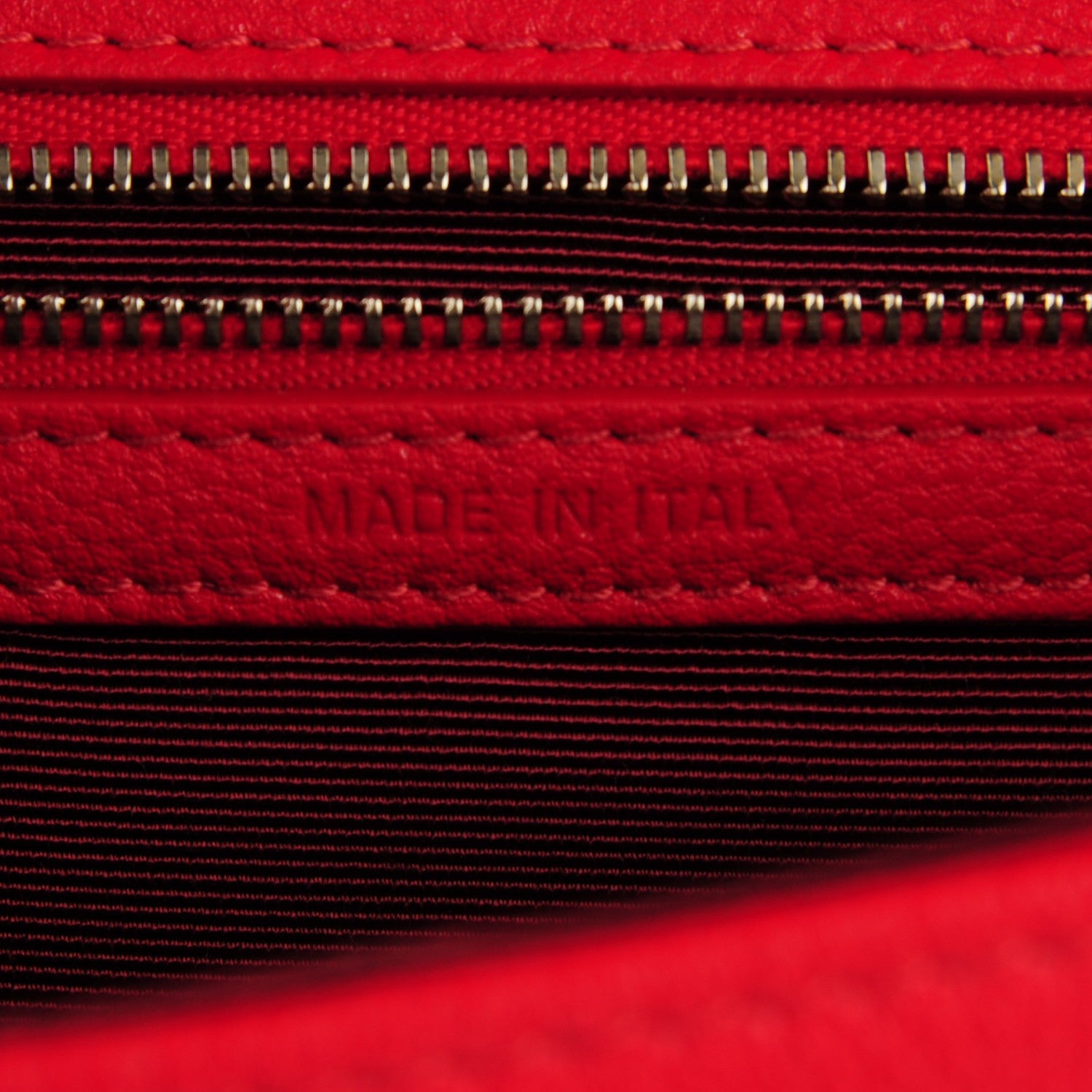 Christian Dior Grained Calfskin Small Diorama Flap Bag Red 7 of 8