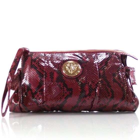 Python Hysteria Clutch Red
