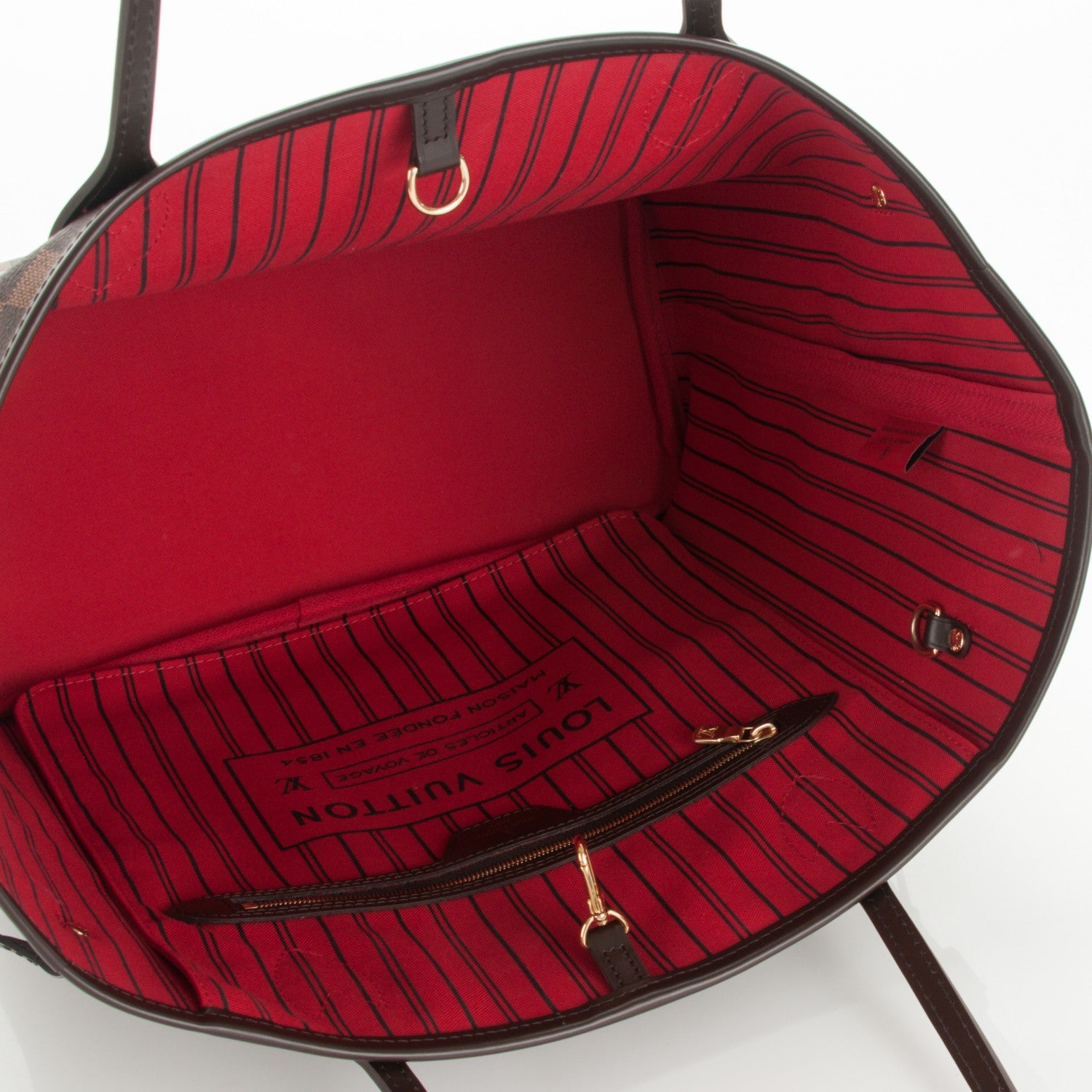 Louis Vuitton Damier Ebene Neverfull MM 5 of 7