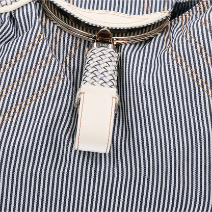 Fendi Denim Striped Spy Blue 8 of 10