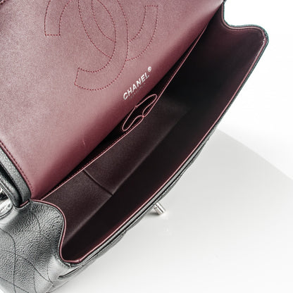 Chanel Caviar Quilted Jumbo Double Flap Black 5 of 7