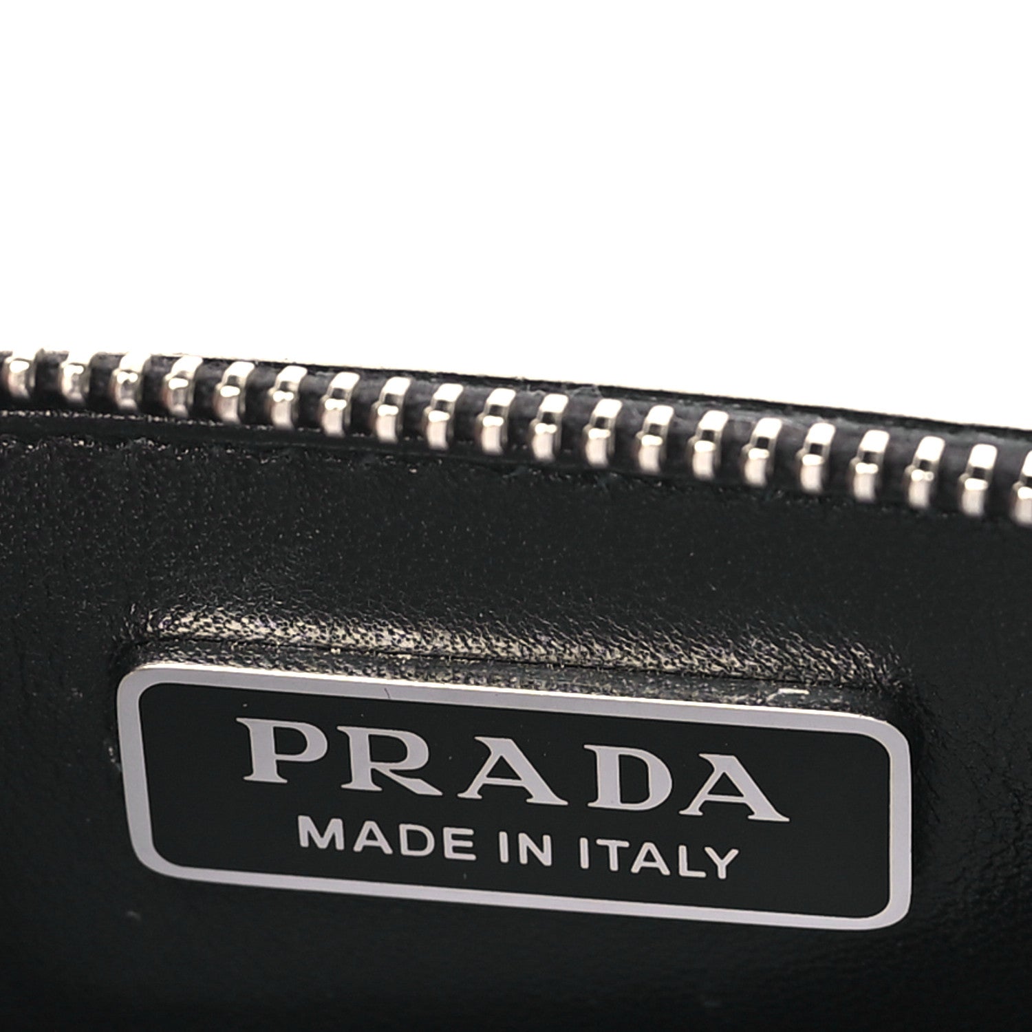 Prada Spazzolato Mini Shoulder Bag Black 6 of 10