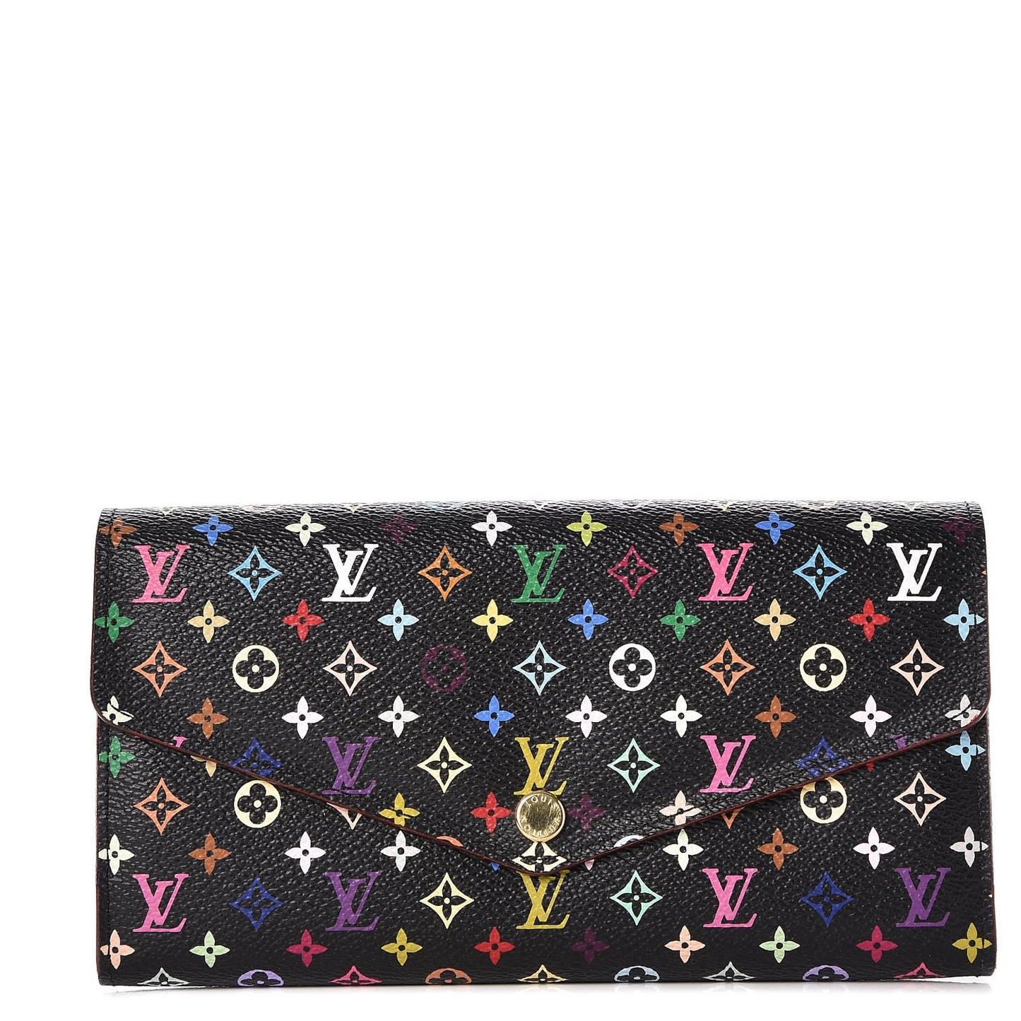 Monogram Multicolor Sarah Wallet NM Black Grenade