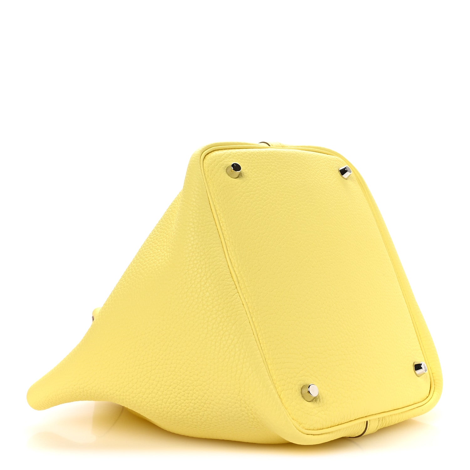 Hermes Taurillon Clemence Picotin Lock 22 MM Lime 4 of 12