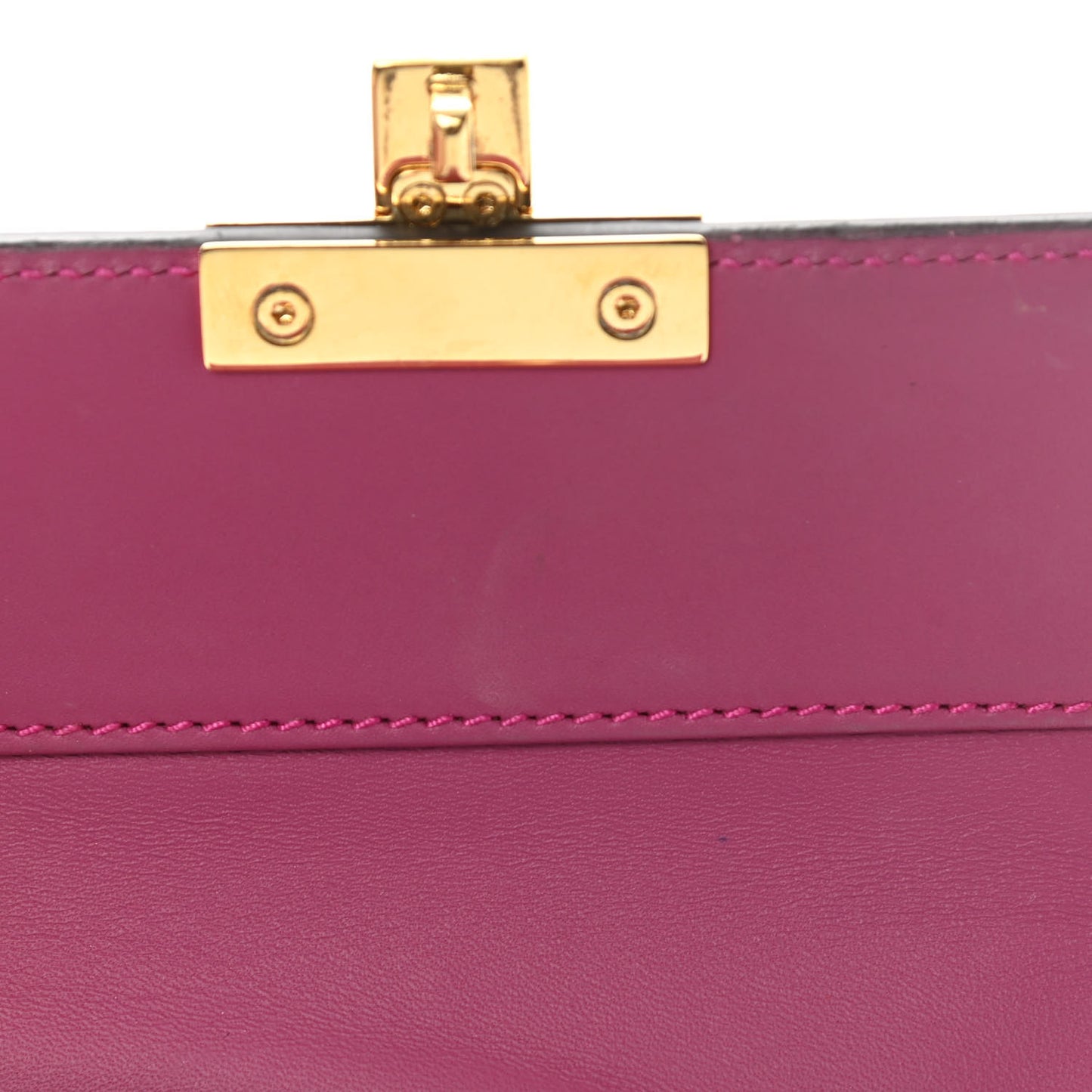 GG Supreme Monogram Calfskin Padlock Wallet Beige Hibiscus Red New Rosette