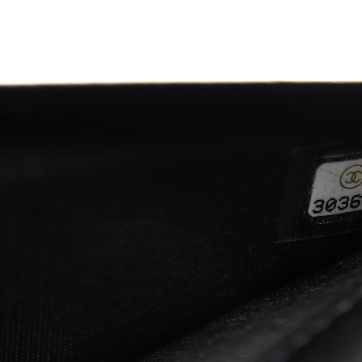 Lambskin Quilted All About Chanel Charm Wristlet Wallet Black