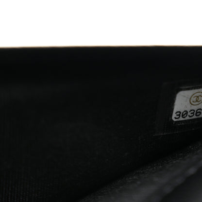 Chanel Lambskin Quilted All About Chanel Charm Wristlet Wallet Black 7 of 11