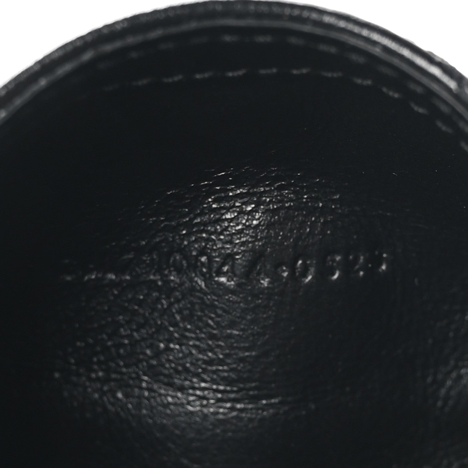 Saint Laurent Crinkled Calfskin Matelasse Monogram Niki Airpods Holder Micro Bag Black 6 of 10