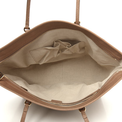 Gucci Monogram Medium Bree Zippered Tote Beige Dark Cipria 5 of 11