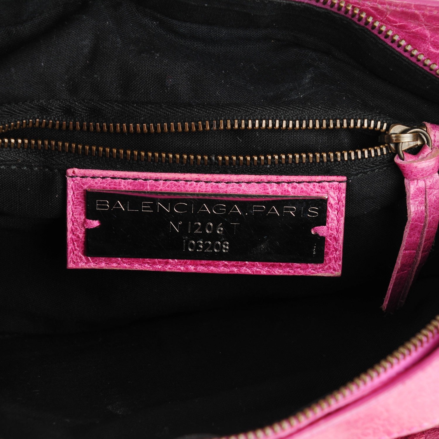 Balenciaga Agneau Classic Hardware First Magenta 9 of 10