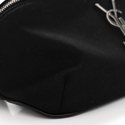 Saint Laurent Canvas Monogram Belt Bag Black 8 of 9