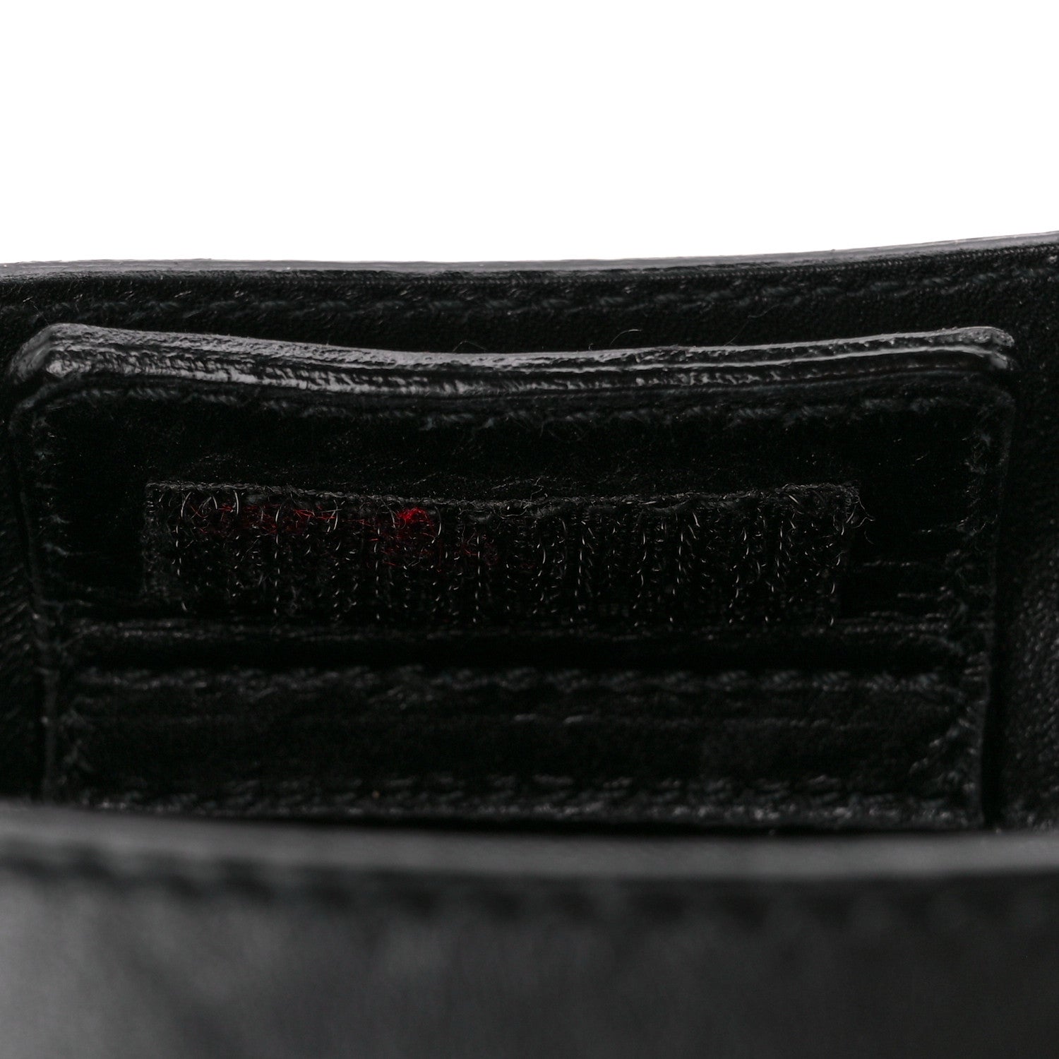 Prada Saffiano Logo Embossed Shoulder Bag Black 12 of 12