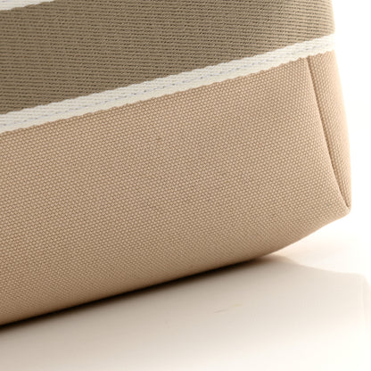 Hermes Canvas Large Bride-A-Brac Pouch Natural 7 of 8