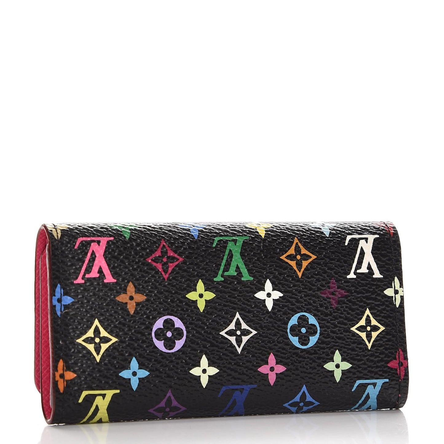 Monogram Multicolor Multicles 4 Key Holder Black Grenade