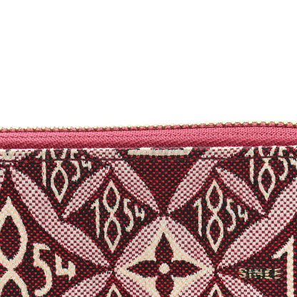 Louis Vuitton Jacquard Since 1854 Zippy Wallet Bordeaux 8 of 8