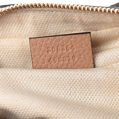 Gucci Pebbled Calfskin Small Soho Disco Bag Rose Beige 7 of 11
