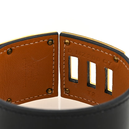Hermes Box Kelly Dog Bracelet T2 Black 3 of 3