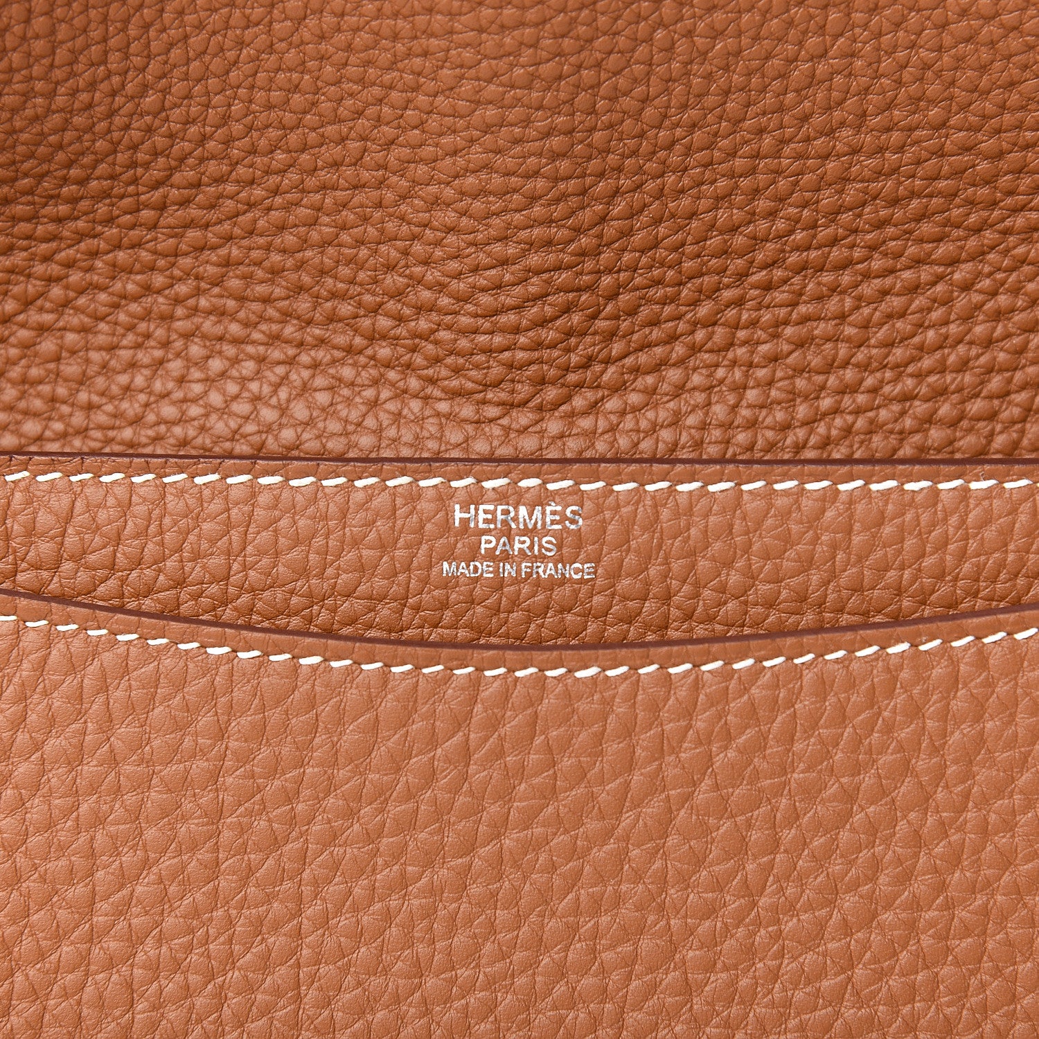 Hermes Togo Steve Light Messenger Gold 5 of 8