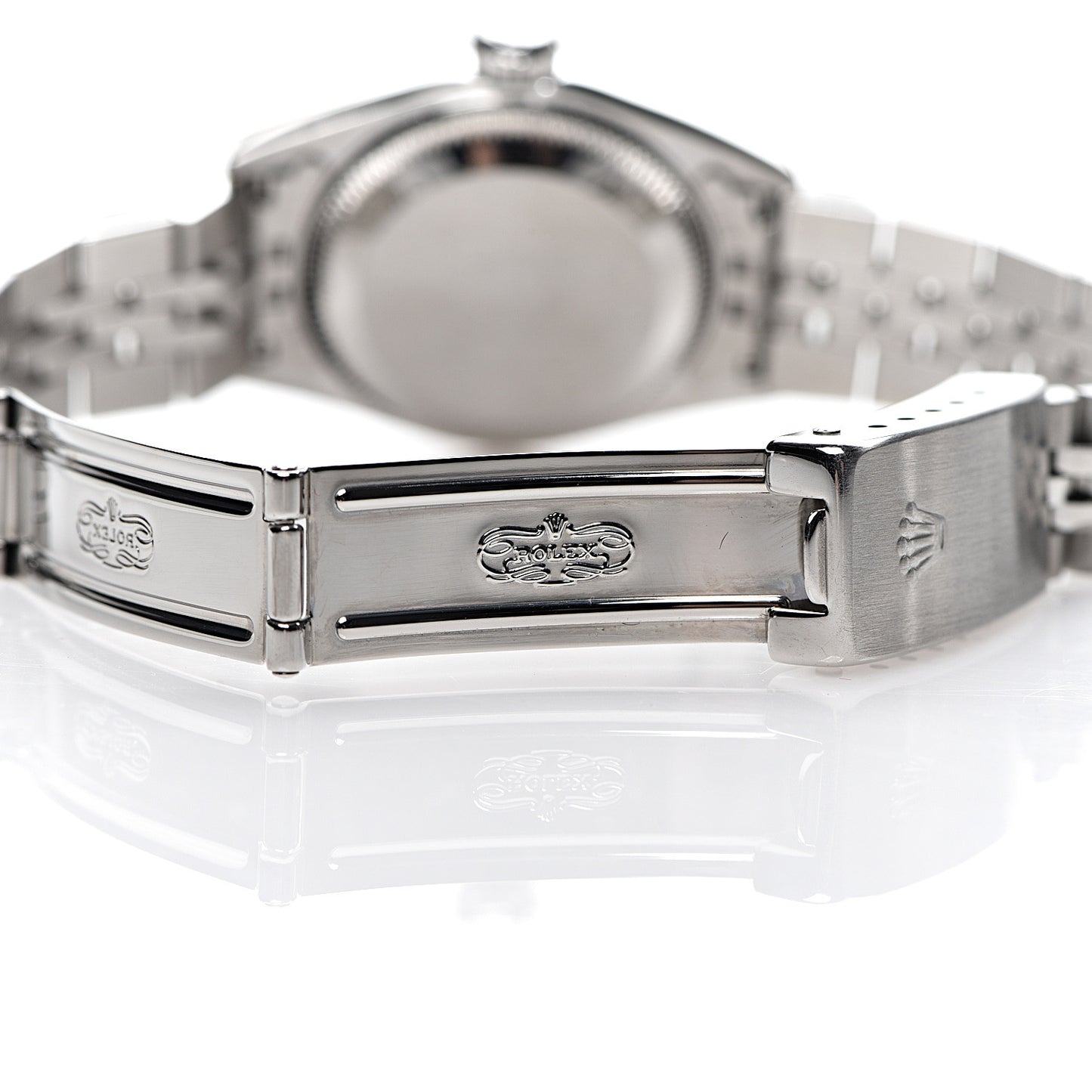 Stainless Steel 18K White Gold 26mm Oyster Perpetual Datejust Watch White Roman 69174