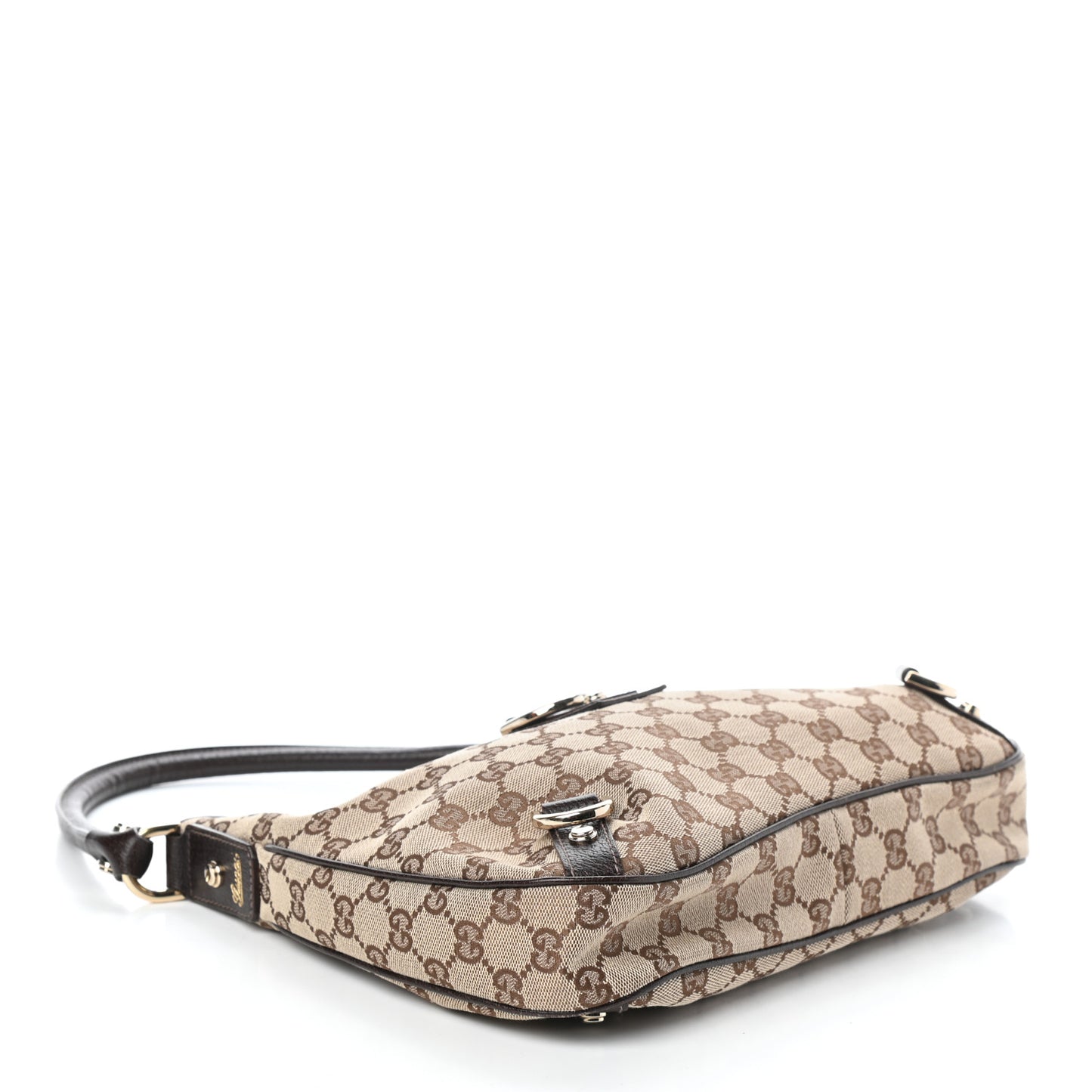 Monogram Medium Abbey D Ring Hobo Brown