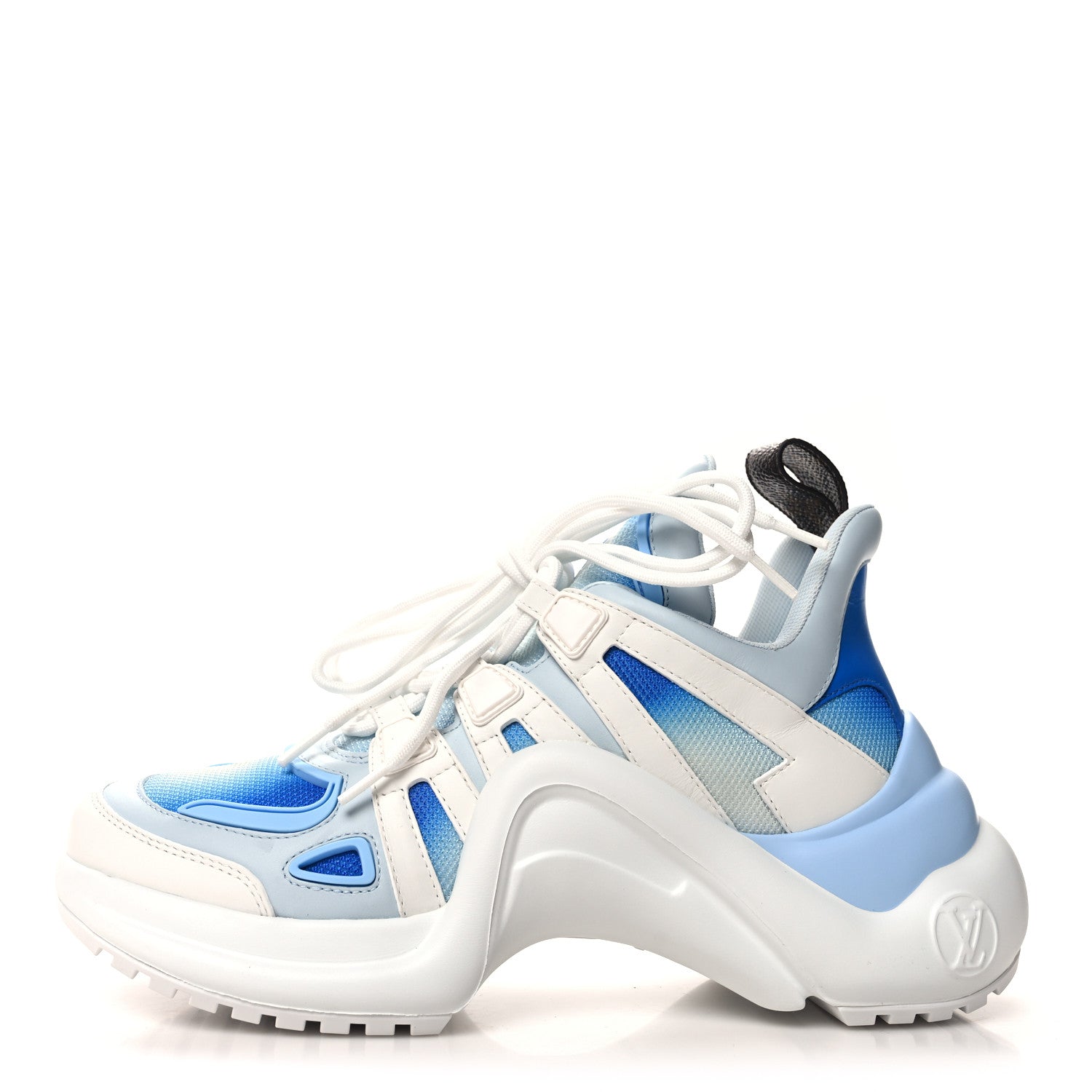 Louis Vuitton Calfskin LV Archlight Gradient Sneakers Light Blue 1 of 9